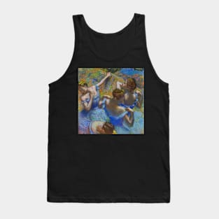 Blue Dancers by Degas Tank Top